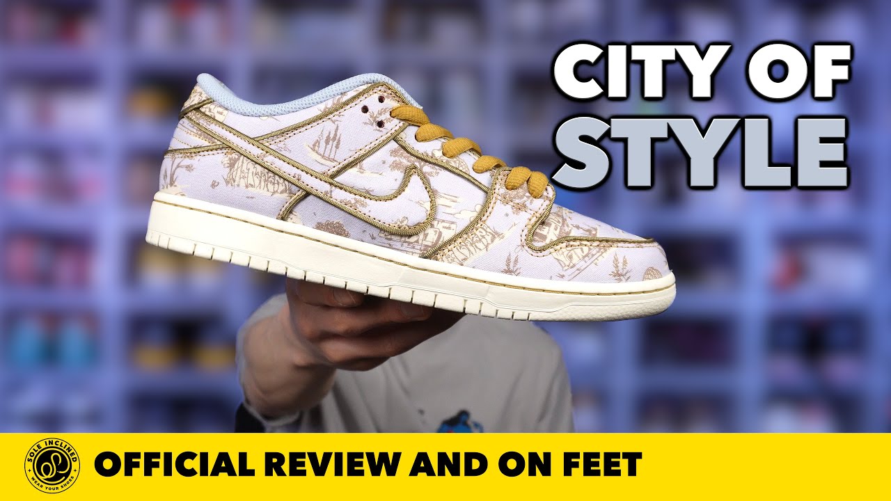 NIKE SB DUNK LOW “CITY OF STYLE” Something Different! Nike SB Dunk 'City of Style' In Depth