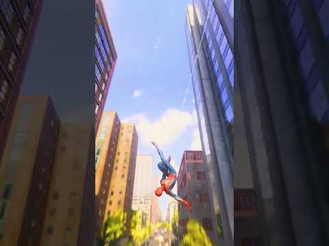 Видео: Великолепные Анимации Полётов в Spider-Man 2 #shorts #spiderman #игры