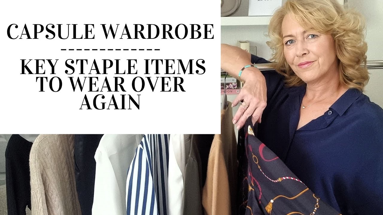 Capsule wardrobe. Key staple items to wear over again - YouTube