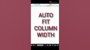 Autofit column width #computer#excel#microsoftexcel #computer #success #maths #education#msexcel