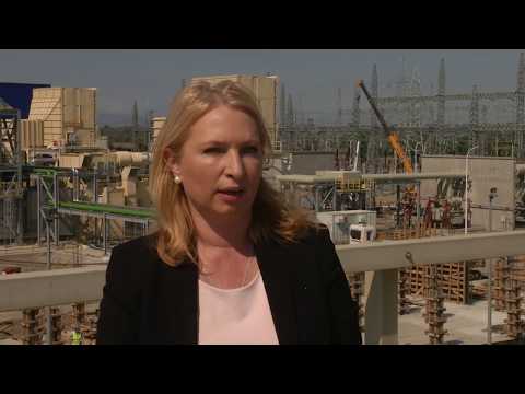 ნათია თურნავამ გარდაბნის თბოელექტროსადგურები დაათვალიერა