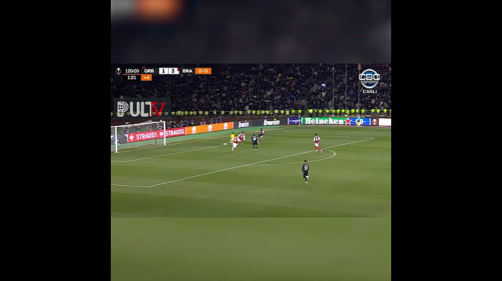 Nərmanın vurduğu qolu Qarabağ 2:3 Braqa | UEFA Avropa Liqası,