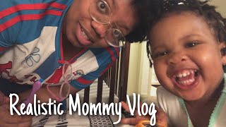 Mommy Vlog🥝 Opening Easter Basket, Clean With Me, Toddler Night Routine