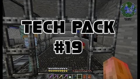Tech Pack (modded Minecraft) ep 19 (Spatial storage in survival)