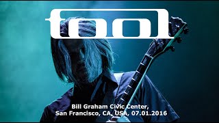 Tool Live, Bill Graham Civic Auditorium, San Francisco, CA, USA, 07.01.2016, Full HQ-Audio