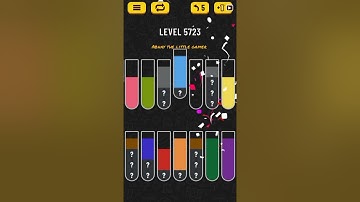 Water sort puzzle level 5723