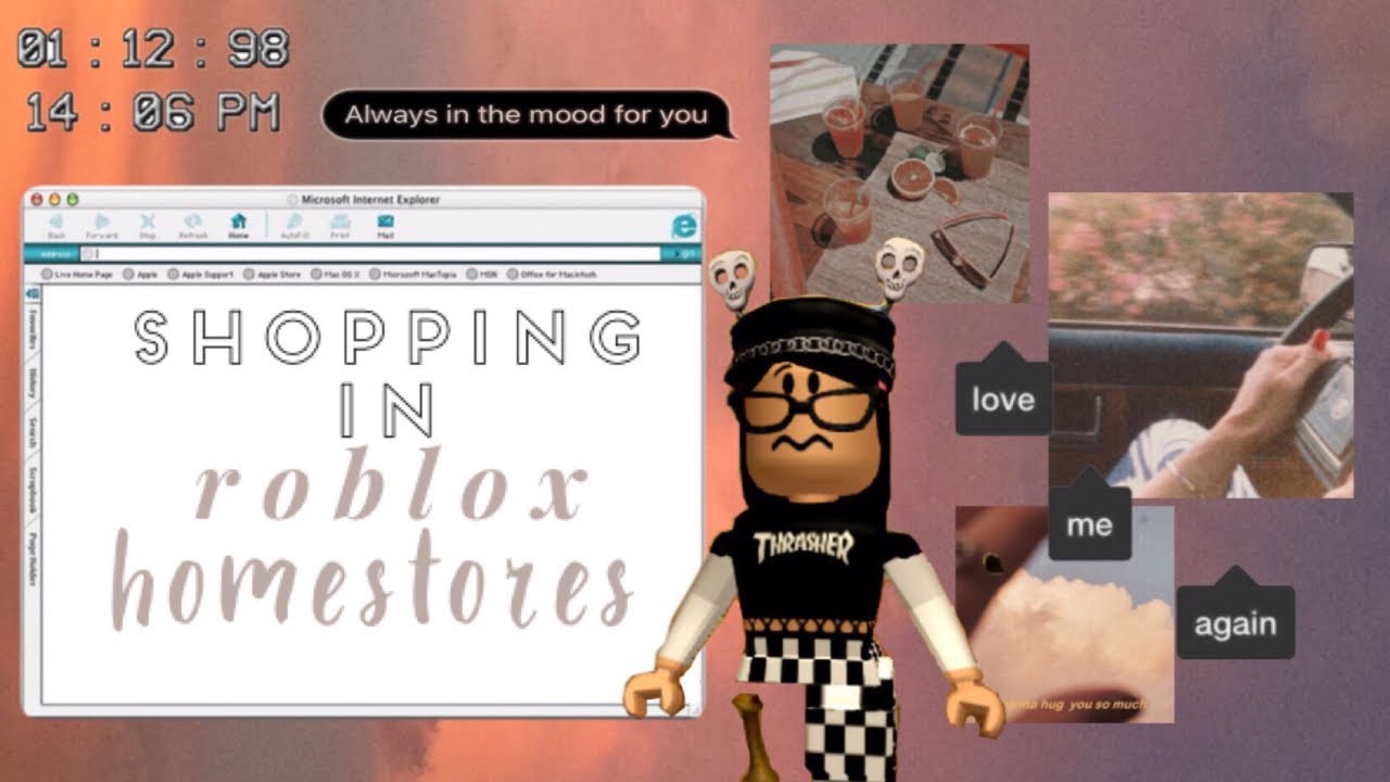 Roblox Aesthetic Homestore Shopping By Lady Auon - roblox shopping spree xd