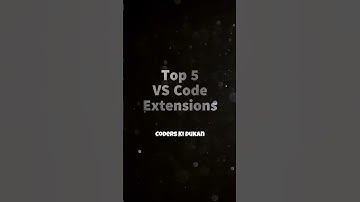 🚀Top 5 Must-Have VS Code Extensions for Developers (GitHub Copilot Chat, GitLens & More)
