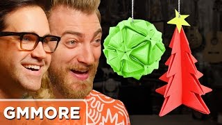 DIY Origami Christmas Ornaments