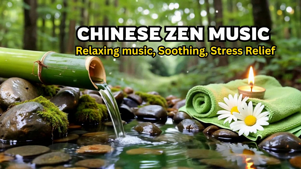 Chinese Zen Music for Relaxing: Bamboo Flute & Guzheng for Stress ...
