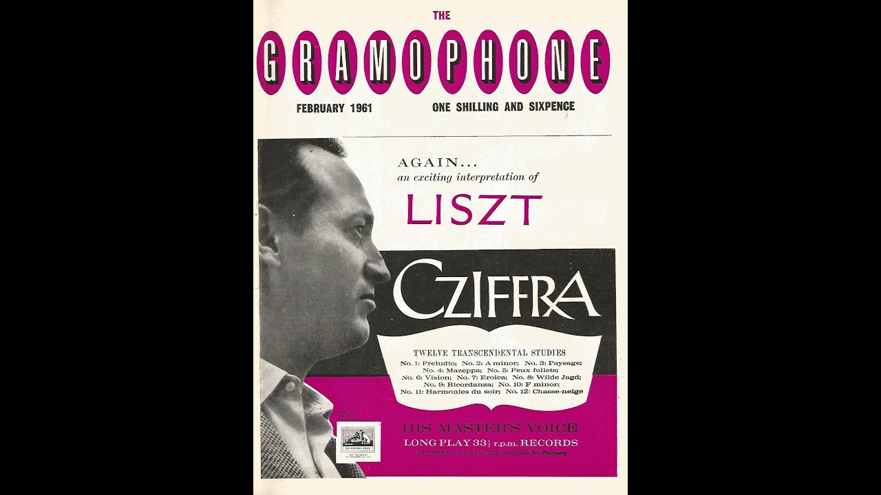 CZIFFRA LISZT HUNGARIAN FANTASY FOR PIANO AND ORCHESTRA 'LIVE'