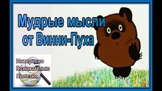 Винни Пух  Мудрые мысли