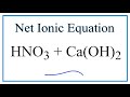 Net Ionic Equations and Spectator Ions