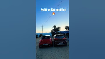 Best modified swift and i20 🔥😍 #trending #youtubeshorts #viral #swift #explore #i20 #shorts