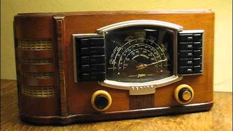 WTWW 5085 KHZ (SW) on a 1941 Zenith Model 7S633R