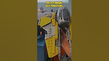 Day 4 Of Making Ugly Transitions..#lego #legostarwars #starwars #shortvideo #shorts #short