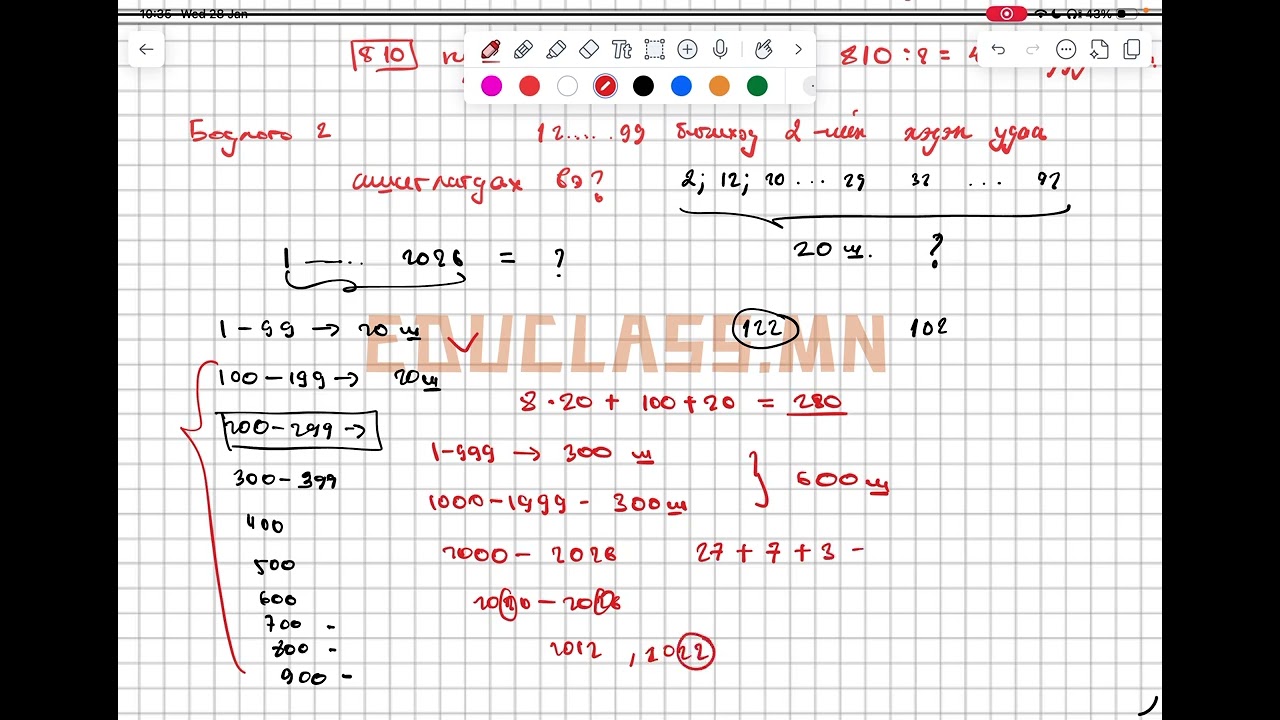 Тоо ба цифр 2