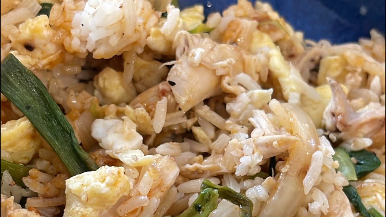 How to make low cal anabolic fried rice - YouTube
