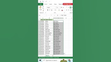 Excel Tips to Create Multiple Folders #shorts