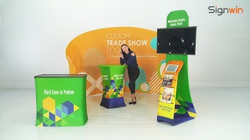 Custom Enclosure Trade Show Booth Setup Instructions - Signwin