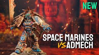 NEW Space Marines vs Adeptus Mechanicus - Warhammer 40k 11th Edition Battle Report