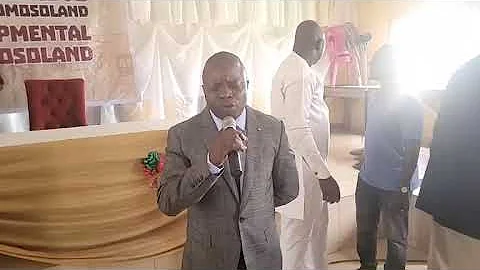 OBA GHANDI AFOLABI OLAOYE ORUMOGEGE III, SOUN OF OGBOMOSOLAND EXPLOSIVE TOWN HALL MEETING .#video