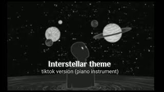 Interstellar theme - tiktok version cover by dorian marko