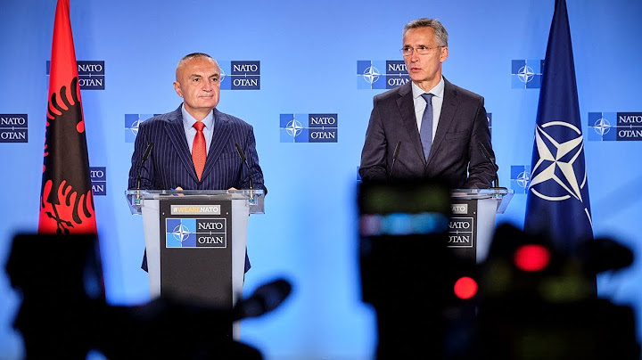NATO Secretary General with the President of 🇦🇱 Albania Ilir Meta, 28 OCT 2019