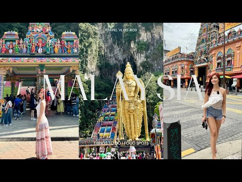 Malaysia travel vlog 🇲🇾  days in kuala lumpur I things to do & where to eat