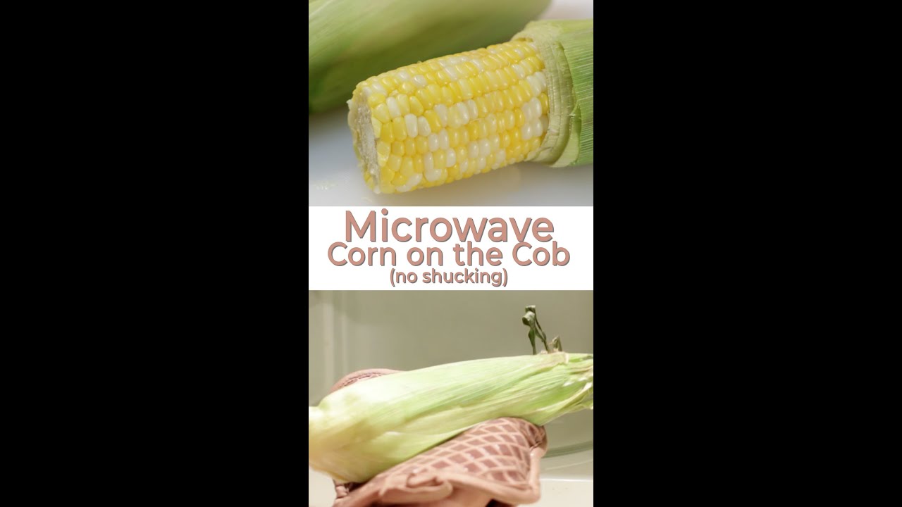 Microwave Corn in Husk on
