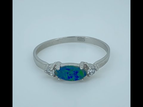 Opal Diamond Factory | Triplet Opal Ring