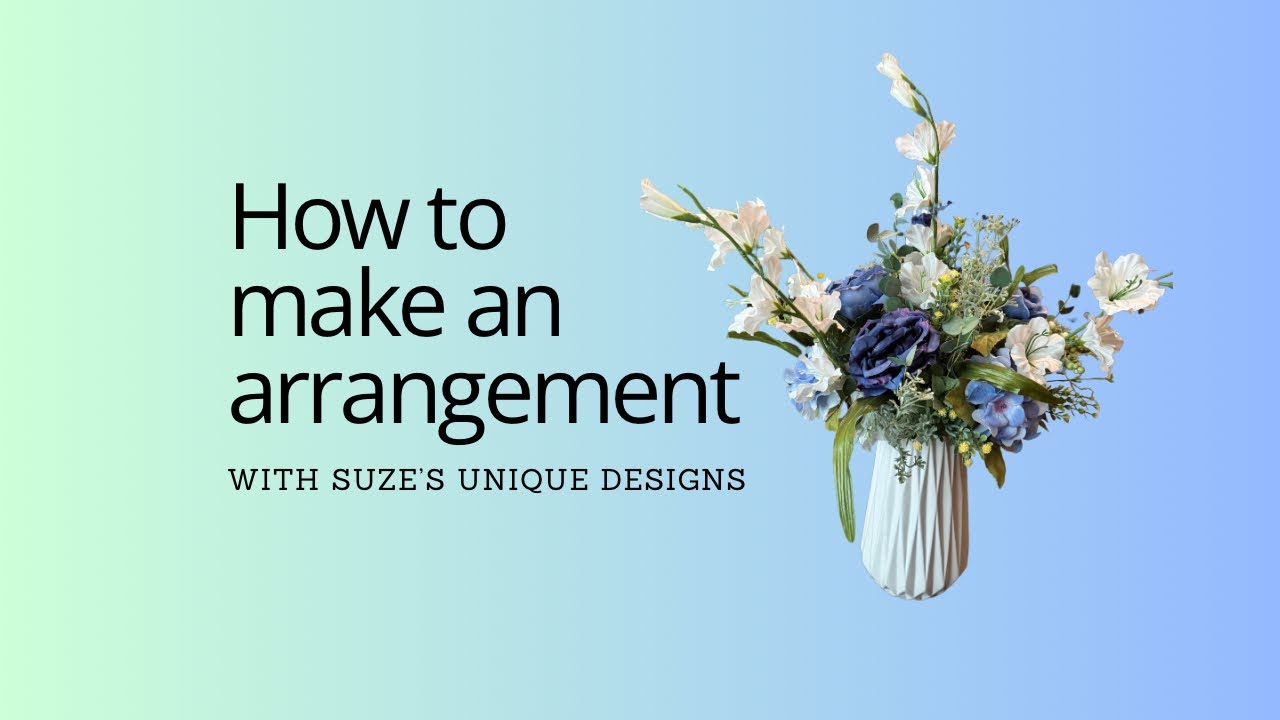 How to make an arrangement | DIY Centerpiece | Floral Arrangement # ...