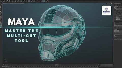Maya Multi-Cut Tool Explained in 10 Minutes | Modeling Basics | 3D Animation Series (Part 6)