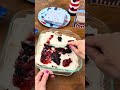 Red white &amp; boom ❤️🤍💙🎆 #cake #summer