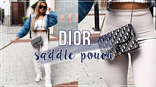 Review Christian Dior Nano Saddle Pouch!