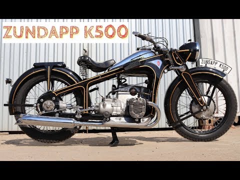 Цундапп К500/Zundapp K500 - очень красивый мотоцикл от Ретроцикла