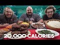 BRIAN SHAW 20,000 CALORIE DAILY DIET IN ONE MEAL