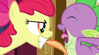 The Cutie Mark Crusaders Tickle Spike - My Little Pony Friendship is Magic