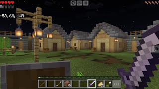 Minecraft day 53|| Found a new type of village in new update