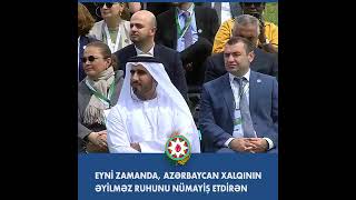 İlham Əliyev: “Əminəm ki, bundan sonra Azərbaycan torpaqlarında daim sülh olacaq”.