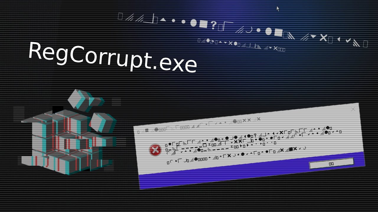 Corrupting Windows Registry with RegCorrupt.exe - Test on newer Windows versions