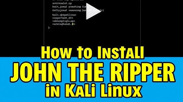How To Custom Install  John The Ripper In Kali Linux