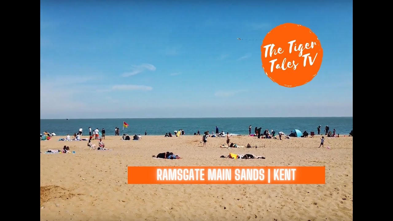 Ramsgate Main Sands Beach | Kent | Family Day Out | Spring Beach Day Out | The Tiger Tales TV