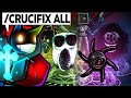 I Used THE CRUCIFIX On THE ROOMS MONSTERS In Roblox DOORS...