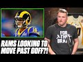 Pat McAfee Reacts To Rams Eyeing A Trade For Jared Goff