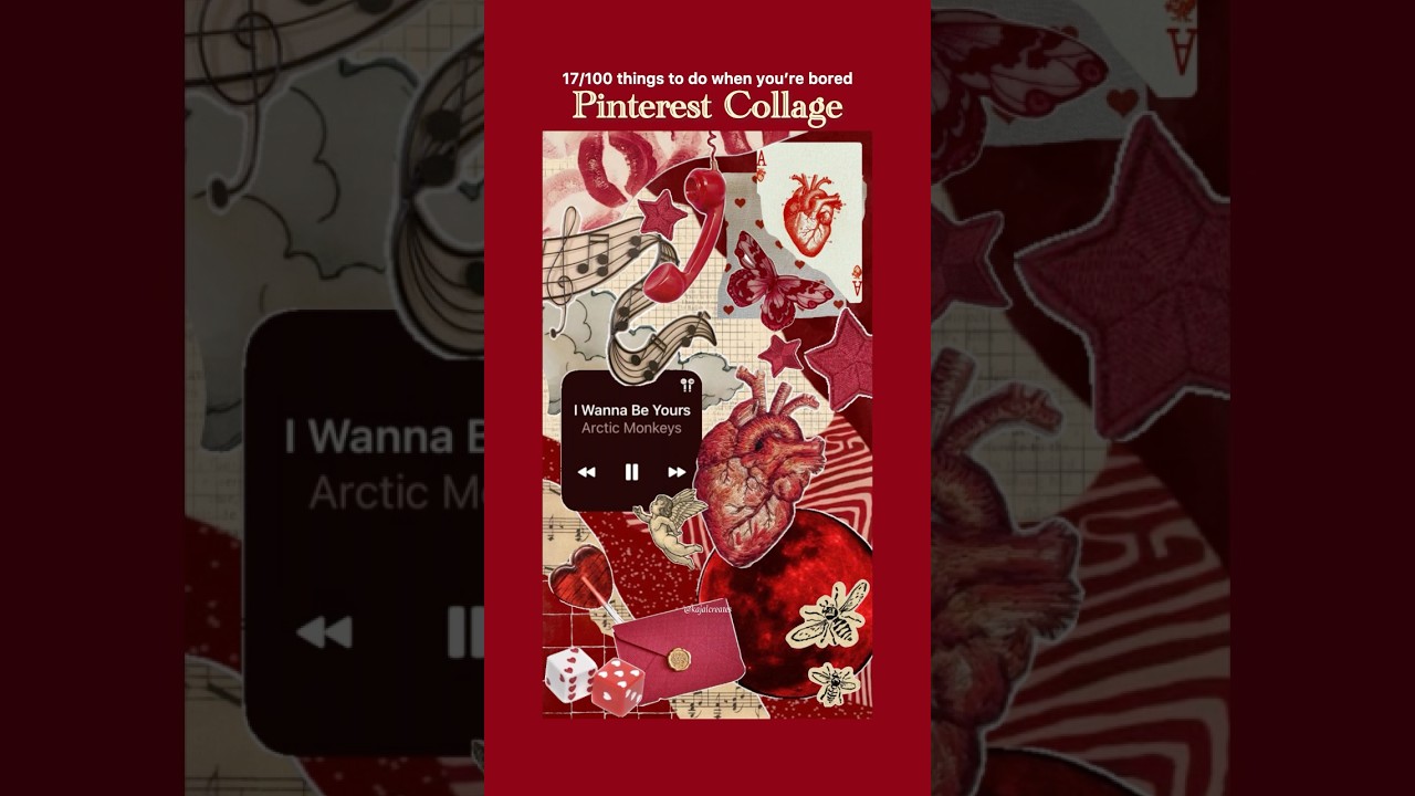 Make collage on Pinterest ♥️✨ 