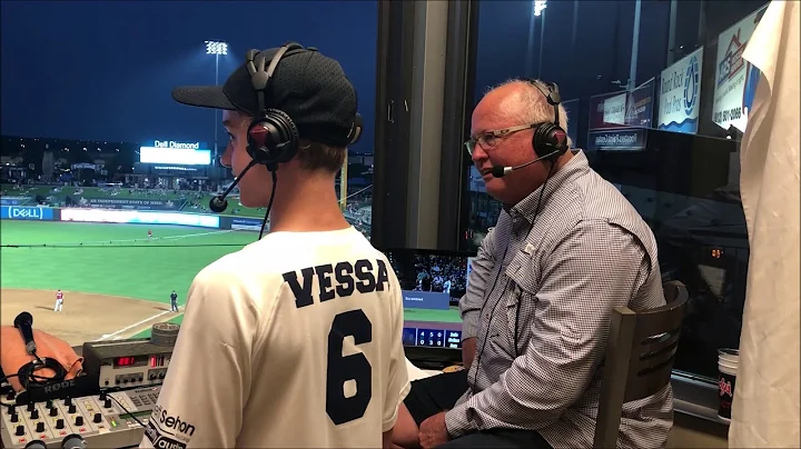 Anthony Vessa Kid Broadcaster RR Express Game on 8...