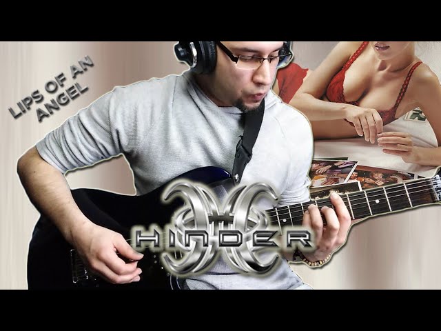 Hinder - Lips Of An Angel (Guitar Cover) class=