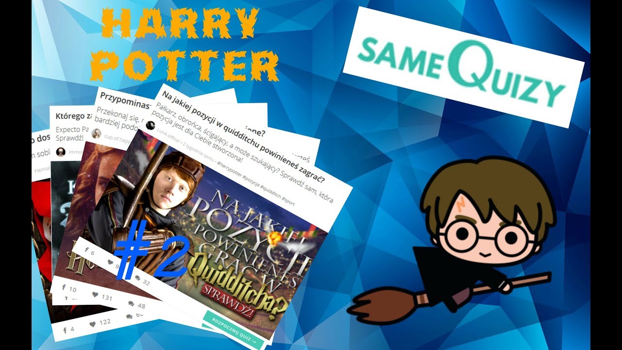 Same Quizy ② Harry Potter YouTube