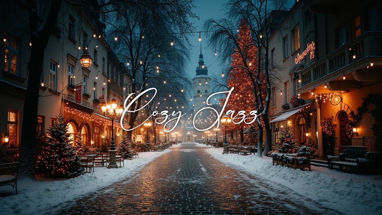 Зимний джаз лаунж для уютных вечеров и романтических праздничных джазовых песен | Микс